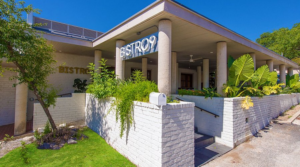 Outside front view of Bistr09 restaurant in San Antonio.