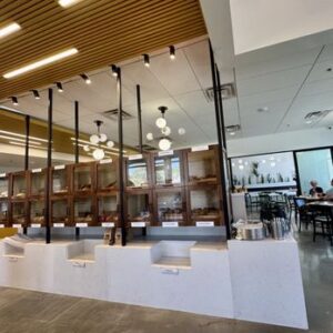 Inside Pan and Coffee in San Antonio.
