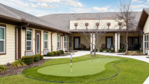 Put Put course at the Waterford at Westover Hill Senior Living